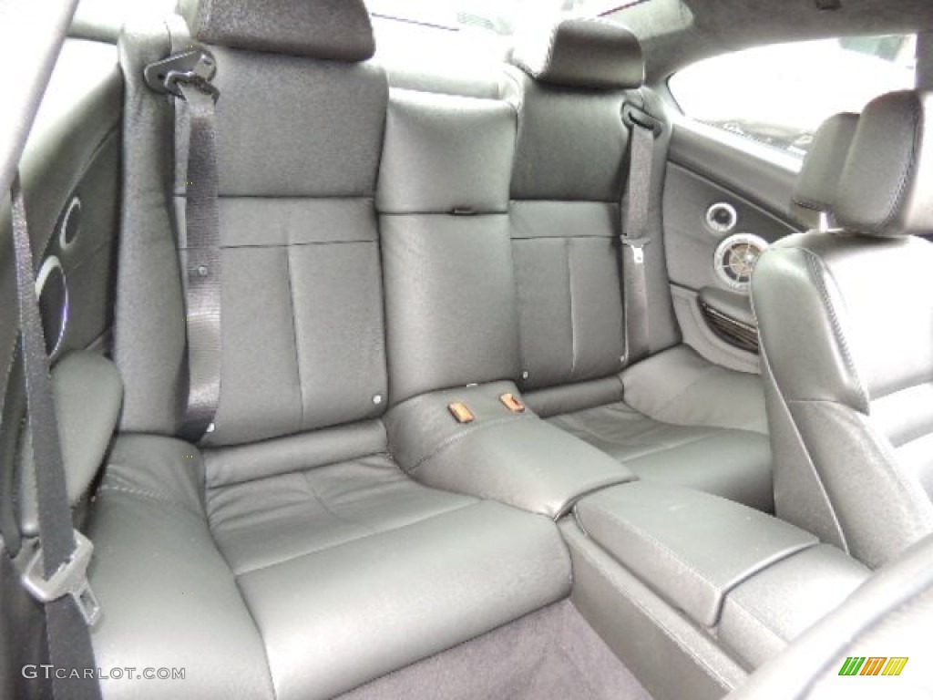 Black Merino Leather Interior 2009 BMW M6 Coupe Photo #69174511
