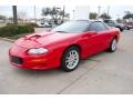 Bright Rally Red 2002 Chevrolet Camaro Z28 SS Coupe Exterior