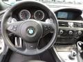 Black Merino Leather Steering Wheel Photo for 2009 BMW M6 #69174622