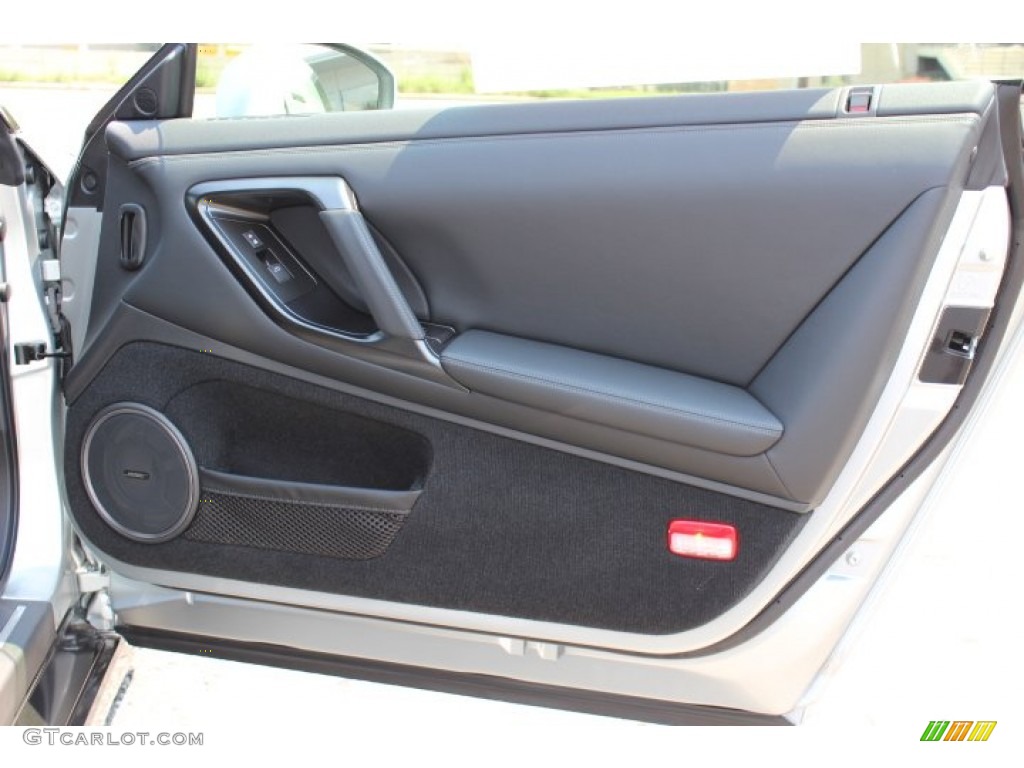 2013 Nissan GT-R Premium Black Door Panel Photo #69174664
