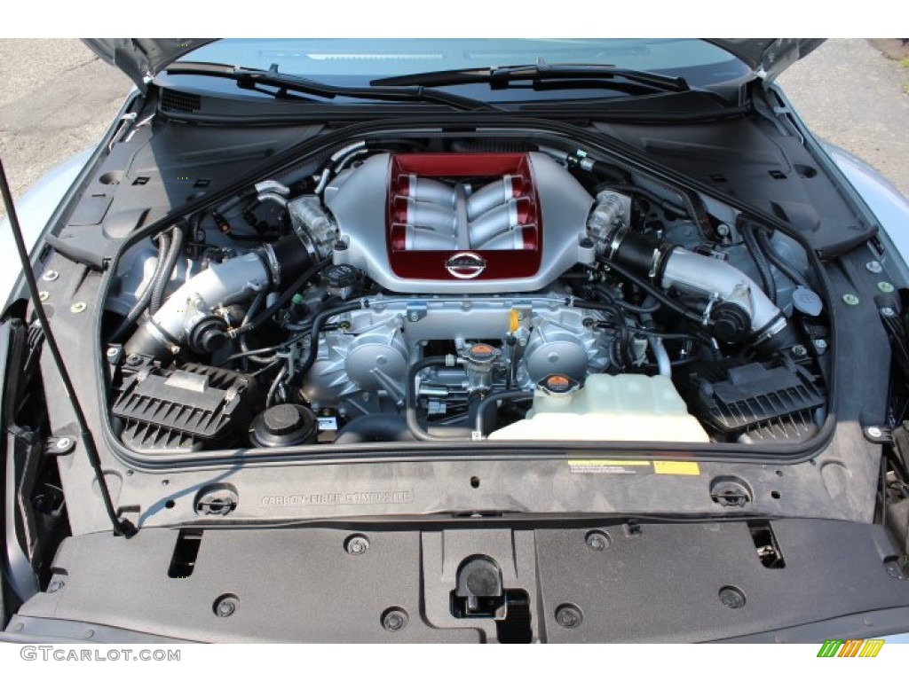 2013 Nissan GT-R Premium 3.8 Liter Twin-Turbocharged DOHC 24-valve CVTCS V6 Engine Photo #69174679