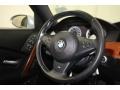 Black 2006 BMW M5 Standard M5 Model Steering Wheel