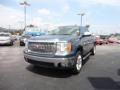 2008 Stealth Gray Metallic GMC Sierra 1500 SLE Extended Cab 4x4  photo #2