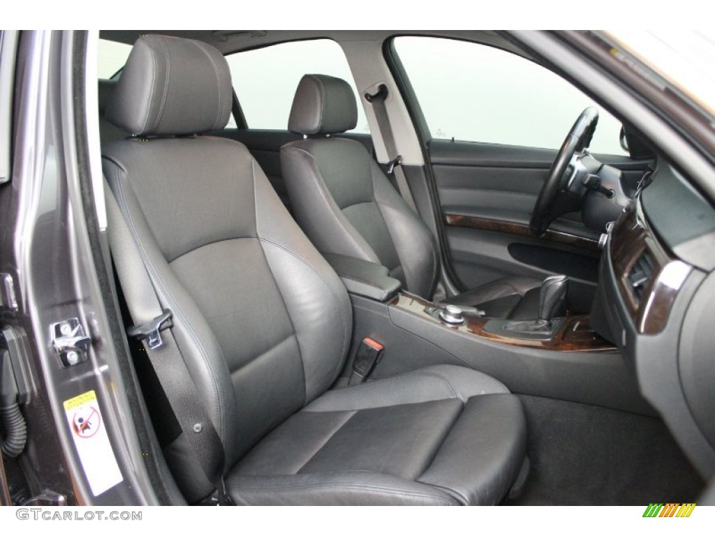 Black Interior 2007 BMW 3 Series 335i Sedan Photo #69174853