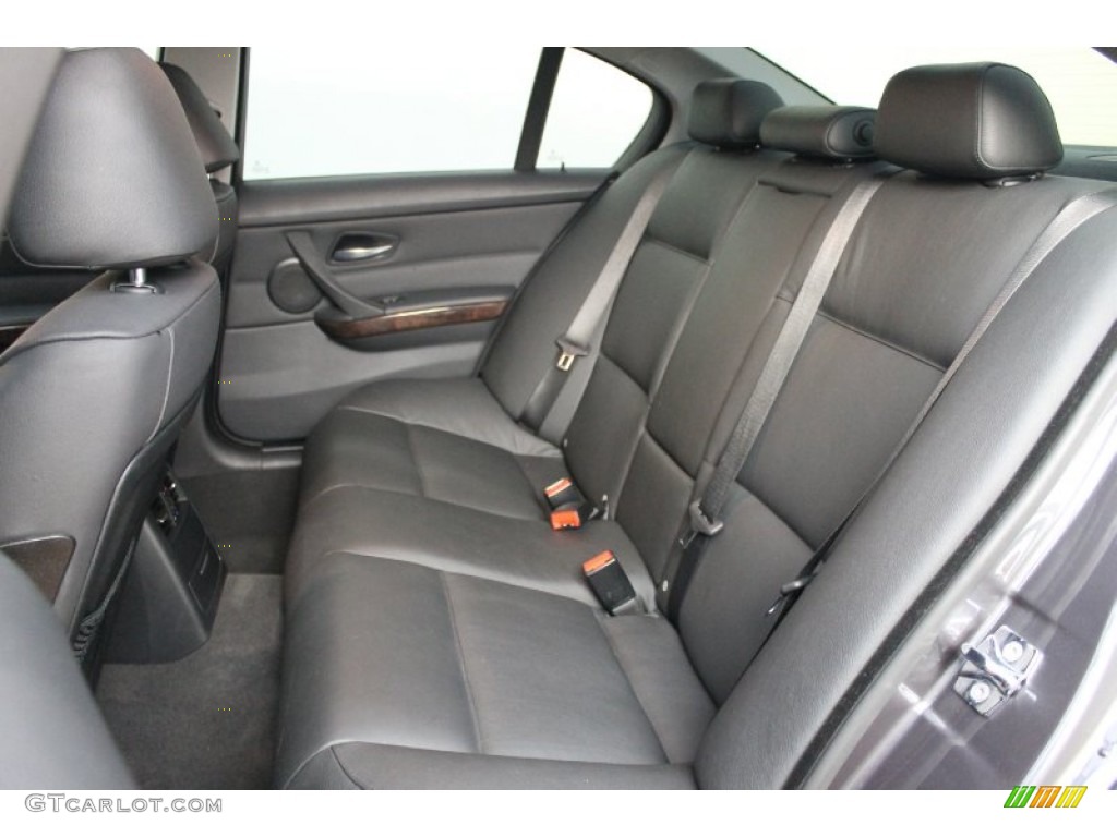 Black Interior 2007 BMW 3 Series 335i Sedan Photo #69174862