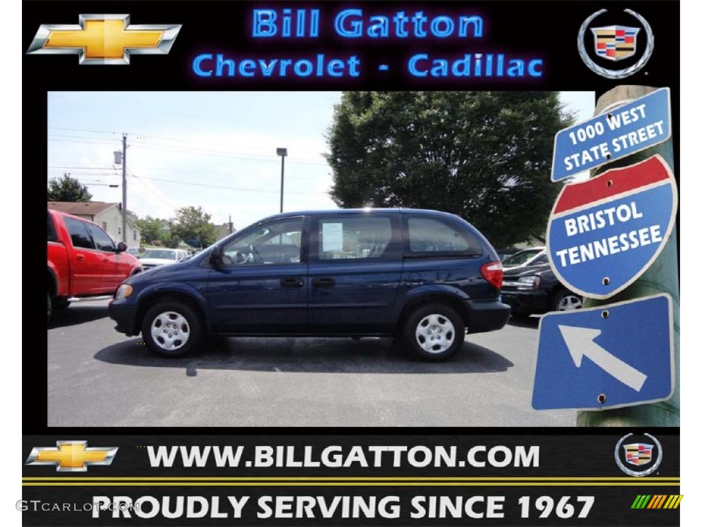 Patriot Blue Pearl Dodge Caravan