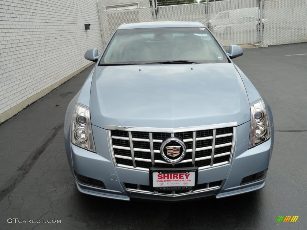 2013 CTS 3.0 Sedan - Glacier Blue Metallic / Light Titanium/Ebony photo #2