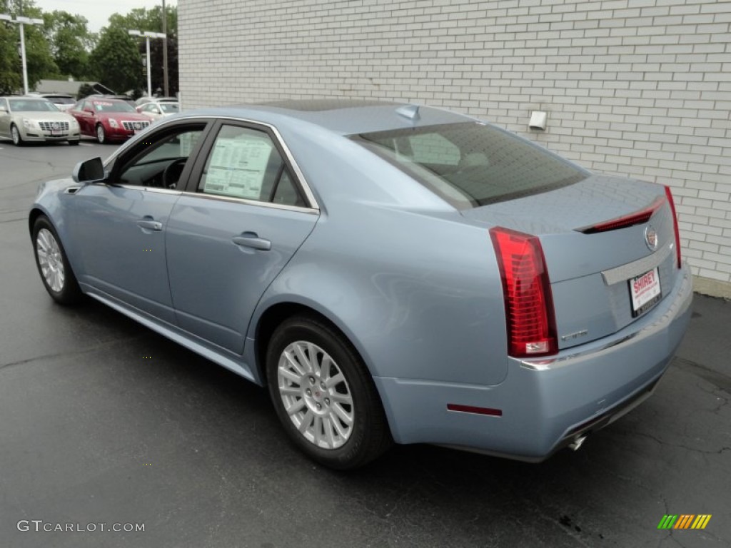 2013 CTS 3.0 Sedan - Glacier Blue Metallic / Light Titanium/Ebony photo #6