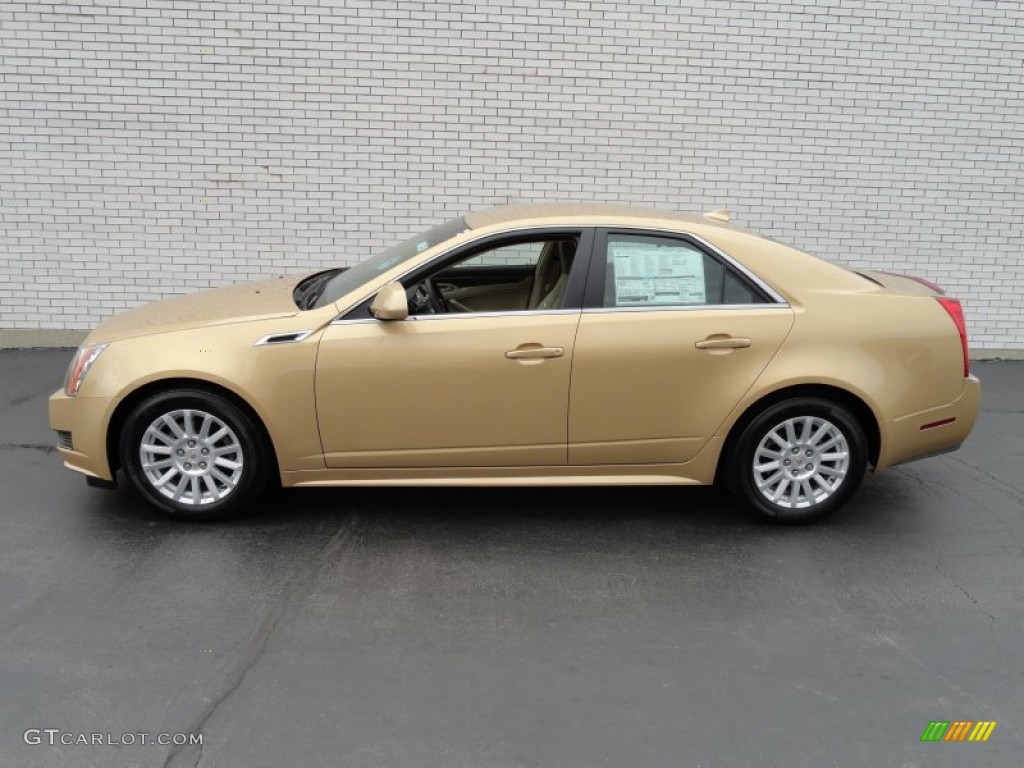 Summer Gold Metallic 2013 Cadillac CTS 3.0 Sedan Exterior Photo #69176353