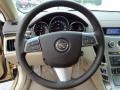 Cashmere/Cocoa 2013 Cadillac CTS 3.0 Sedan Steering Wheel