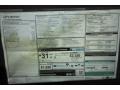 2013 Mini Cooper Hardtop Window Sticker