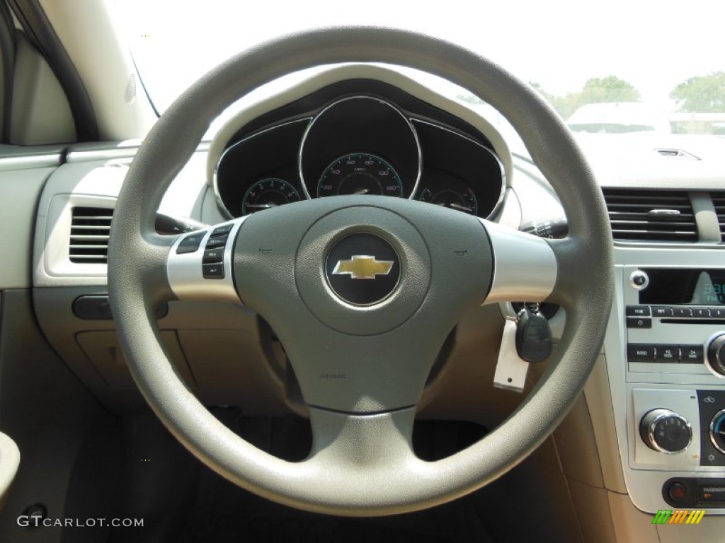 2012 Chevrolet Malibu LS Titanium Steering Wheel Photo #69176773