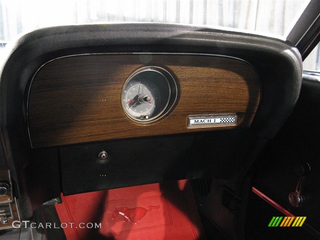 1969 Mustang Mach 1 - Red / Black photo #12