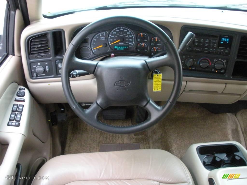2002 Suburban 1500 LS - Summit White / Tan photo #20