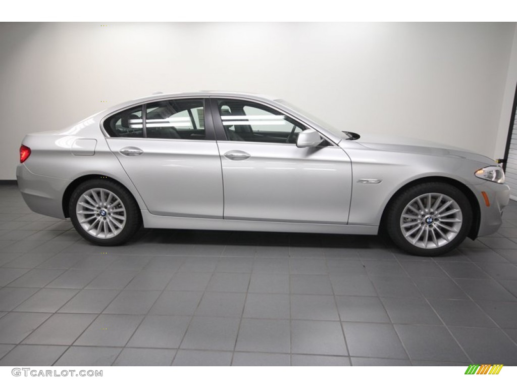 Titanium Silver Metallic 2013 BMW 5 Series 535i Sedan Exterior Photo #69178030