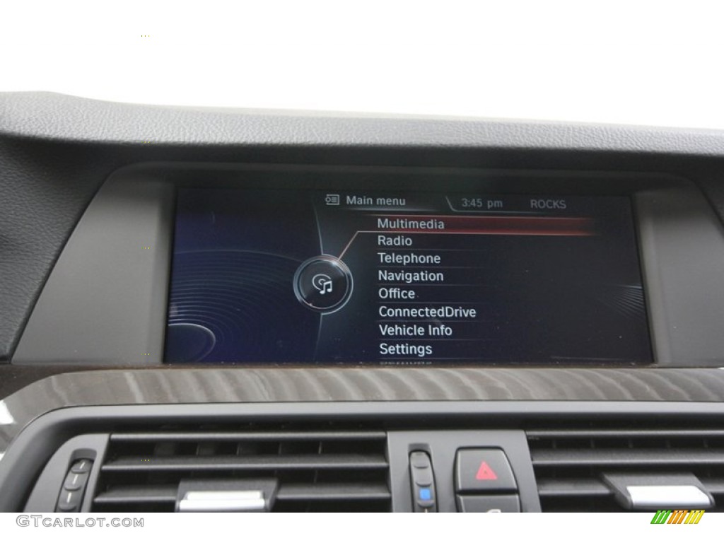 2013 5 Series 535i Sedan - Titanium Silver Metallic / Black photo #16