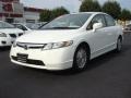 2007 Taffeta White Honda Civic Hybrid Sedan  photo #7