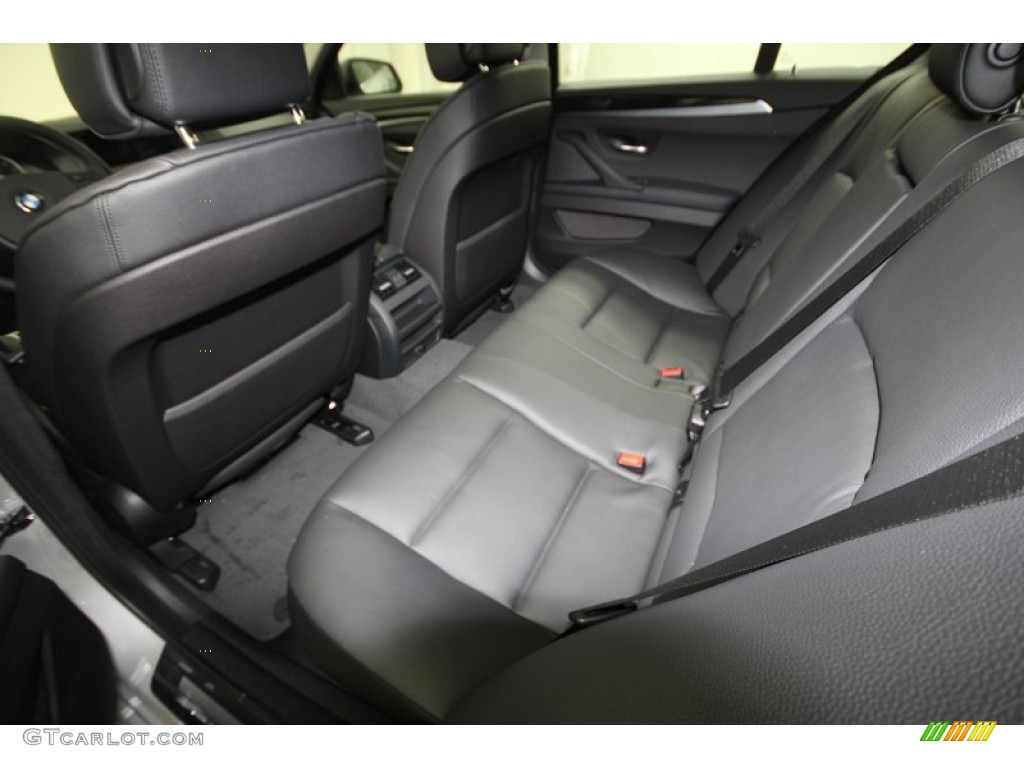 Black Interior 2013 BMW 5 Series 535i Sedan Photo #69178231