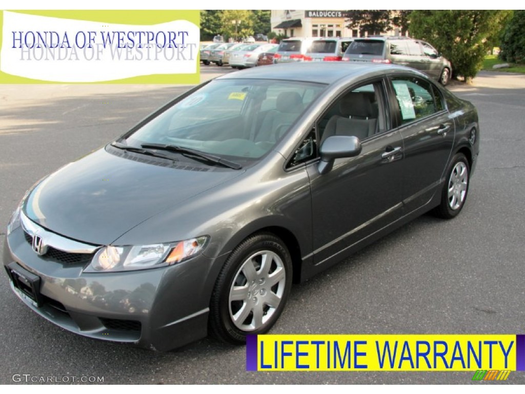 Polished Metal Metallic Honda Civic