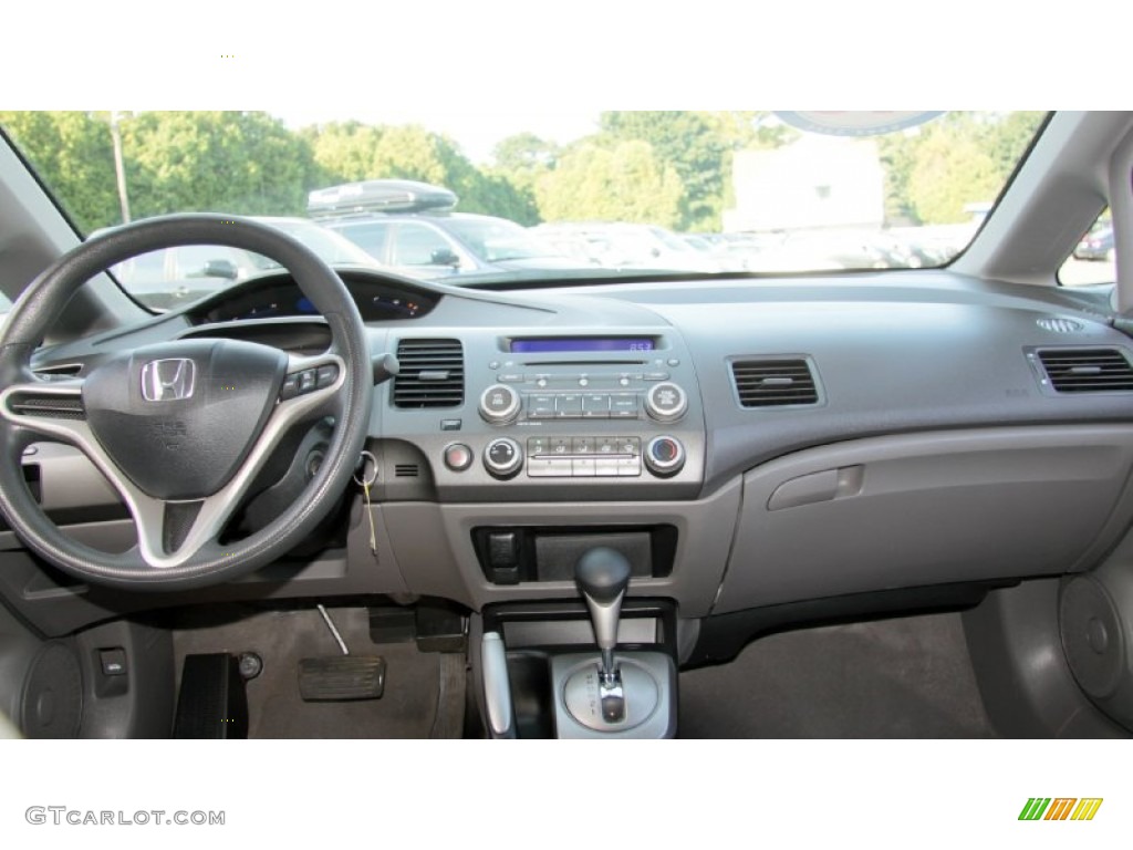 2010 Civic LX Sedan - Polished Metal Metallic / Gray photo #5