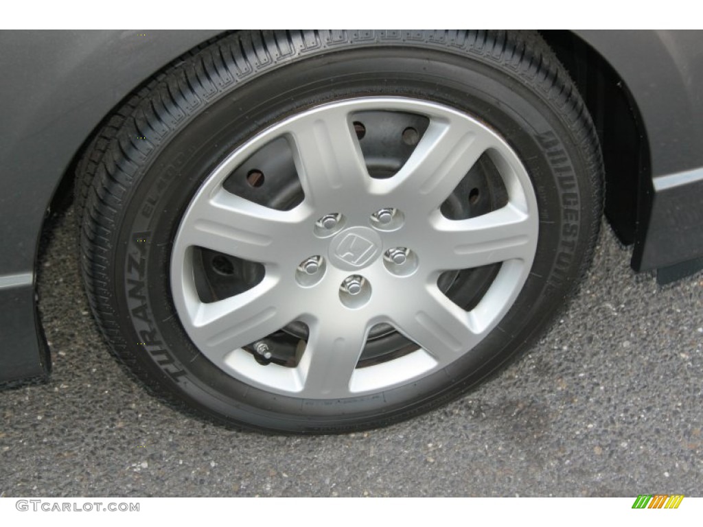 2010 Civic LX Sedan - Polished Metal Metallic / Gray photo #20