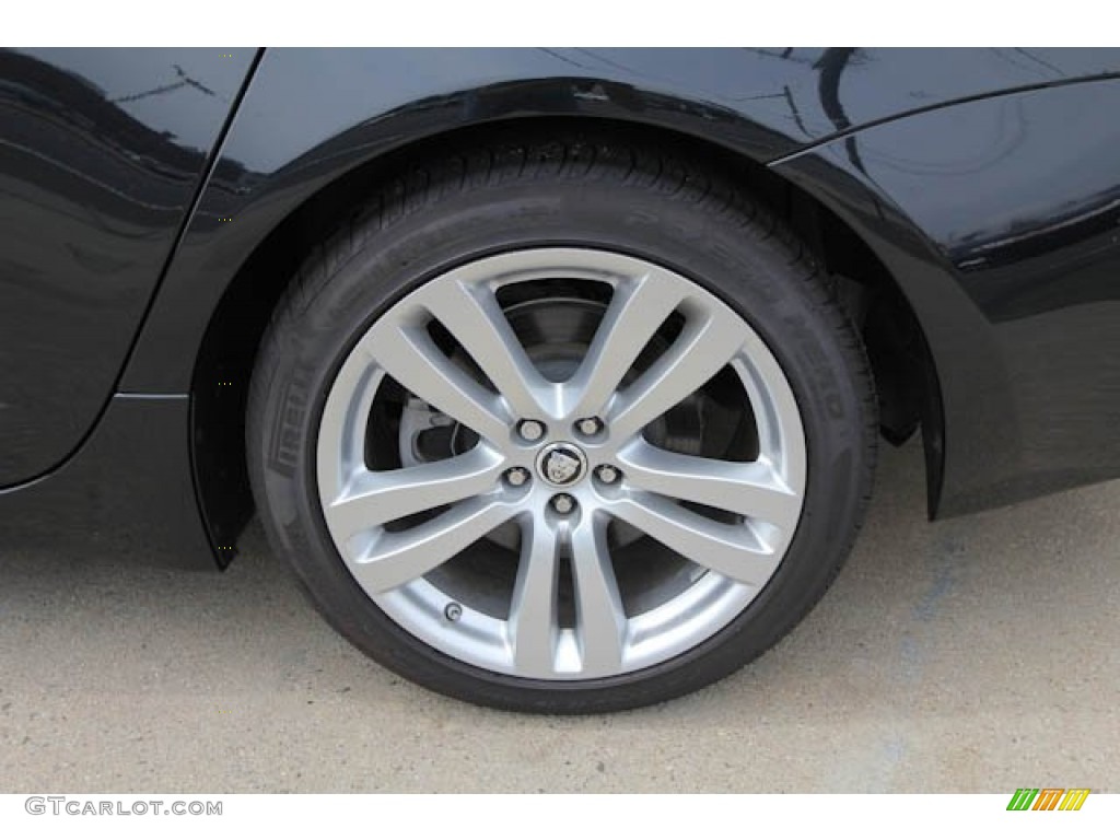 2012 XJ XJL Portfolio - Midnight Black / Jet/Ivory photo #12