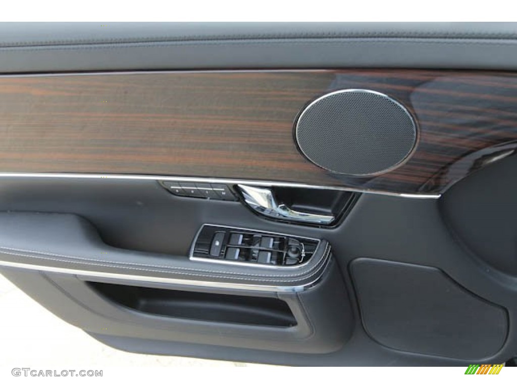 2012 XJ XJL Portfolio - Midnight Black / Jet/Ivory photo #13