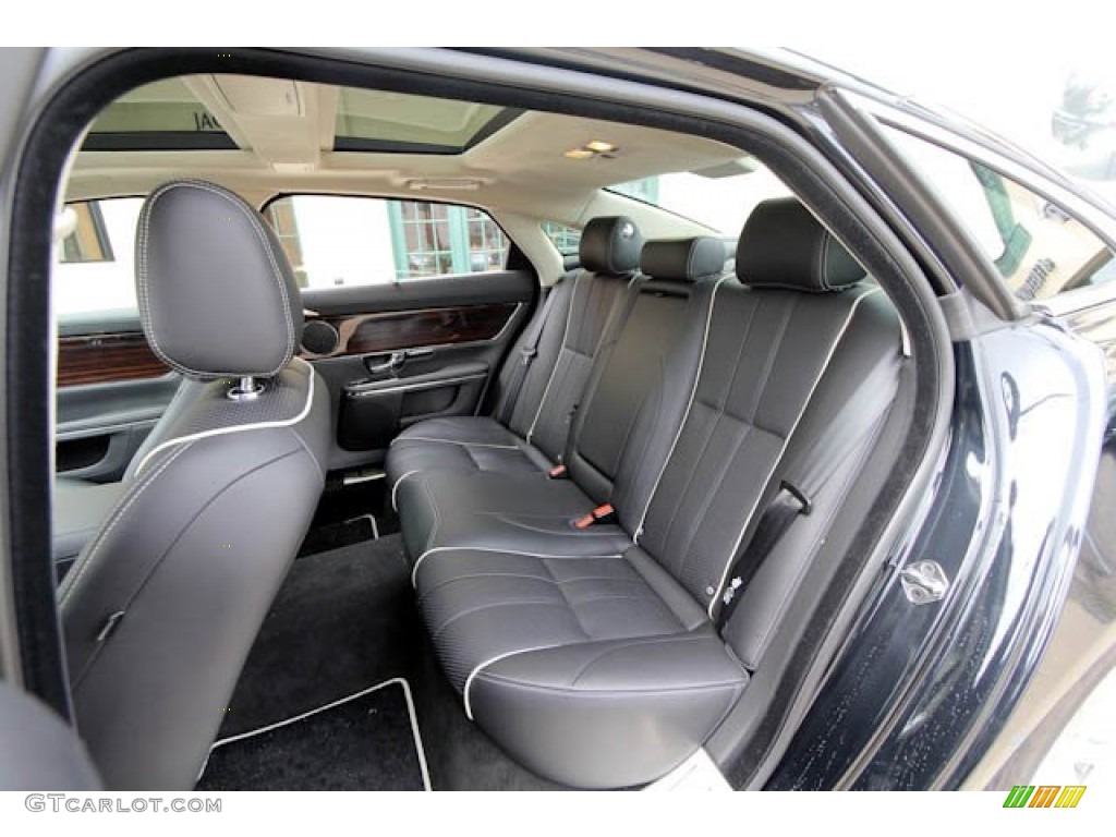 2012 XJ XJL Portfolio - Midnight Black / Jet/Ivory photo #19