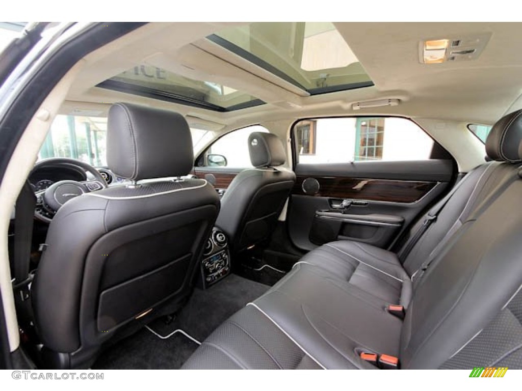 2012 XJ XJL Portfolio - Midnight Black / Jet/Ivory photo #21