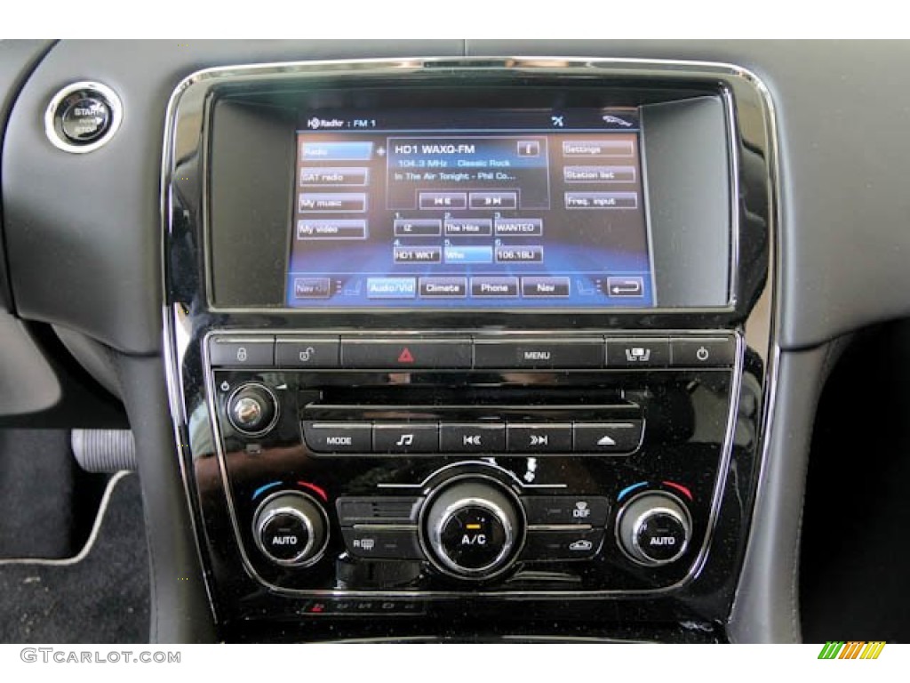 2012 XJ XJL Portfolio - Midnight Black / Jet/Ivory photo #32