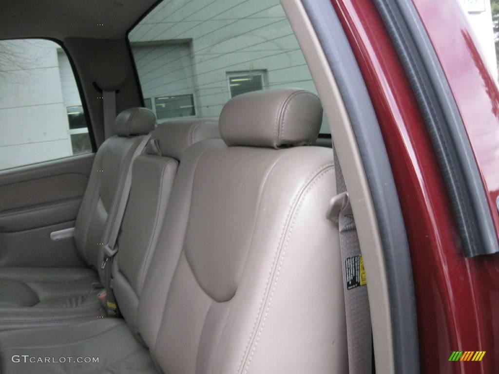 2003 Silverado 2500HD LT Crew Cab 4x4 - Dark Carmine Red Metallic / Medium Gray photo #5