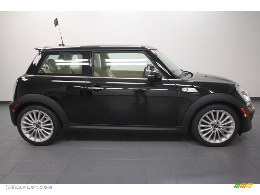 Goodwood Diamond Black Metallic 2012 Mini Cooper S Inspired by Goodwood Edition Exterior Photo #69179884