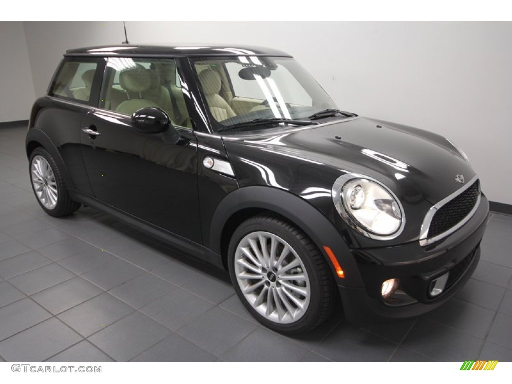 Goodwood Diamond Black Metallic 2012 Mini Cooper S Inspired by Goodwood Edition Exterior Photo #69179920