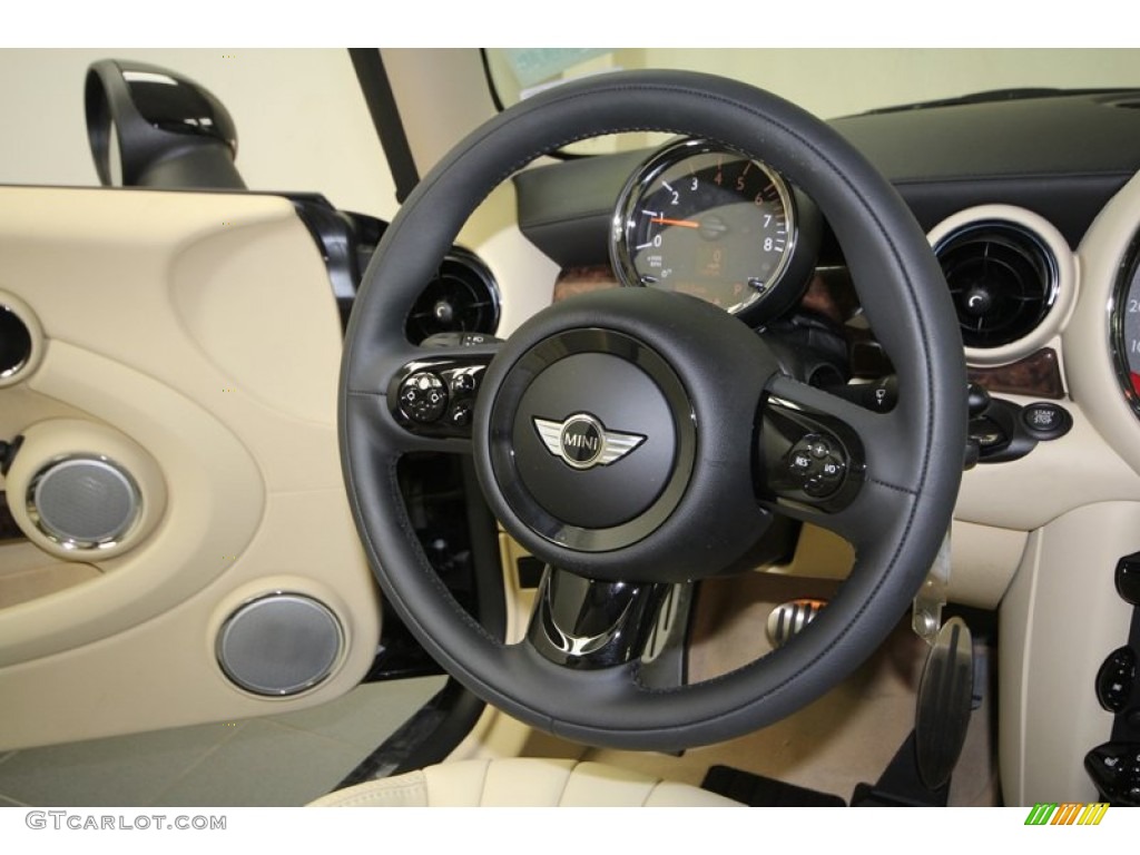 2012 Mini Cooper S Inspired by Goodwood Edition Steering Wheel Photos