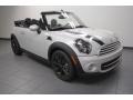 White Silver Metallic 2012 Mini Cooper Convertible