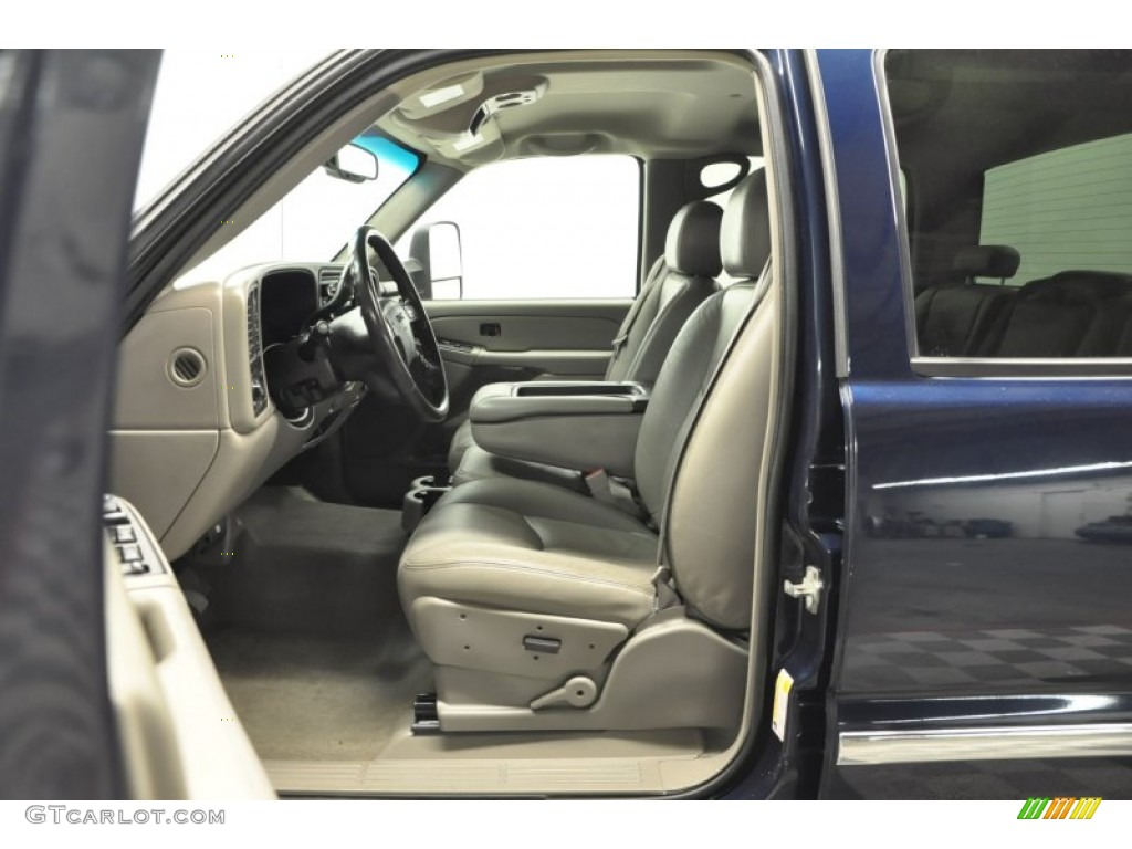 2007 Sierra 2500HD Classic SLT Crew Cab 4x4 - Deep Blue Metallic / Medium Gray photo #11