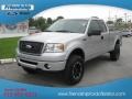 2007 Silver Metallic Ford F150 FX4 SuperCab 4x4  photo #2