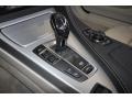 2012 BMW 6 Series Ivory White Nappa Leather Interior Transmission Photo