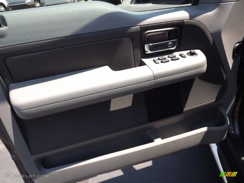 2004 F150 XLT SuperCab - Dark Shadow Grey Metallic / Dark Flint photo #12