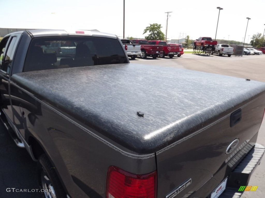 2004 F150 XLT SuperCab - Dark Shadow Grey Metallic / Dark Flint photo #15