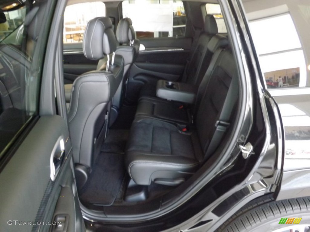 SRT Black Interior 2012 Jeep Grand Cherokee SRT8 4x4 Photo #69183247