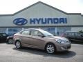 2013 Mocha Bronze Hyundai Accent GLS 4 Door  photo #1