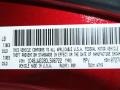  2013 Wrangler Unlimited Sahara 4x4 Deep Cherry Red Crystal Pearl Color Code PRP