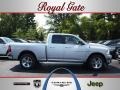 2012 Bright Silver Metallic Dodge Ram 1500 Big Horn Quad Cab 4x4  photo #1