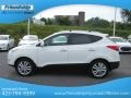 2013 Cotton White Hyundai Tucson Limited  photo #2