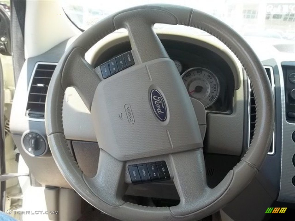 2007 Edge SEL Plus - Creme Brulee / Medium Light Stone photo #17