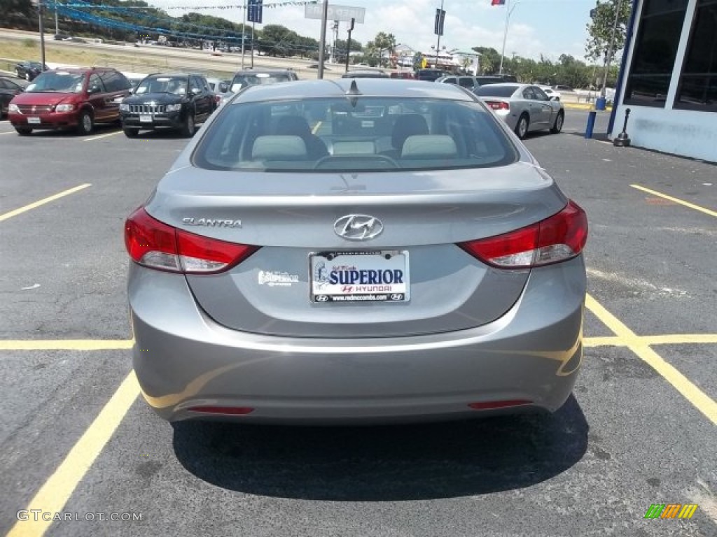 2013 Elantra GLS - Titanium Gray Metallic / Gray photo #3
