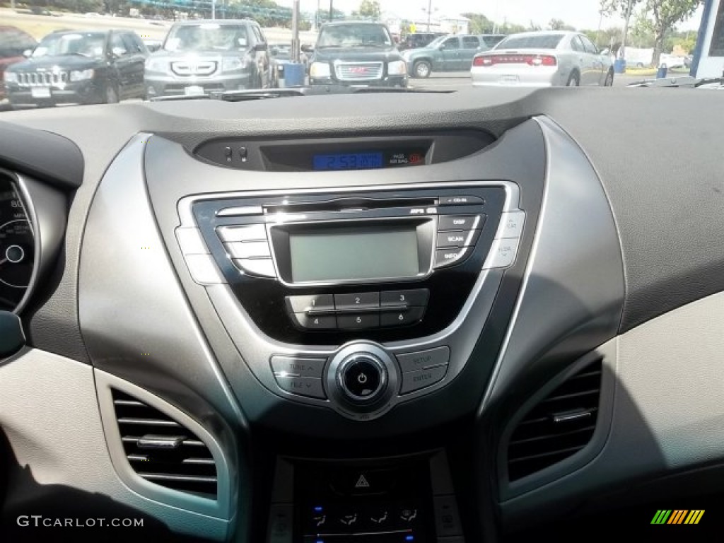 2013 Elantra GLS - Titanium Gray Metallic / Gray photo #11