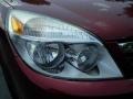 2008 Red Jewel Saturn Aura XE  photo #3