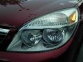 2008 Red Jewel Saturn Aura XE  photo #7